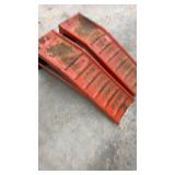 Pair of Heavy-Duty Metal Automotive Ramps