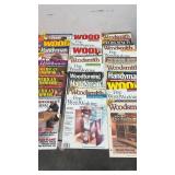 Collection of 25 Woodworking and Home Improvement Magazines