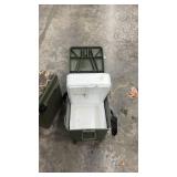 Pair of Insulated Hunting or Fishing Seat Coolers with Padded Backs