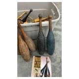 Vintage Indian Clubs Collection with Booklet