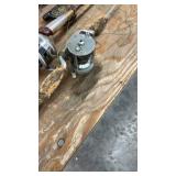 Collection of 5 Vintage Fishing Rods with Reels and Gaff Hook