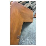 Set of 3 Wooden Table Tops with Corner Piece