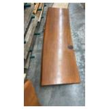 Set of 3 Wooden Table Tops with Corner Piece