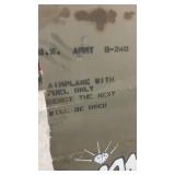 WWII B-24D Bomber Fuselage Panel 