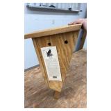 Wooden Bluebird House Nesting Box