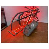 Bud Neon Bar Sign Red Light Display