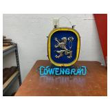 Lowenbrau Lion Neon Beer Sign