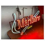 Vintage Marlboro Neon Advertising Sign