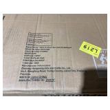 Costzon Easel for Kids, Wooden Art Center with Double-Sided Blackboard & Whiteboard, Paper Roll for Drawing, Crafts, Writing, Toddler Activity Table with Storage, Kids Table and Chair Set (Grey)