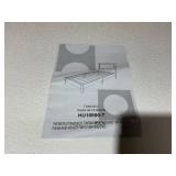 Costway Twin Size Wooden Bed Frame with Headboard and Slat Support