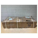 Costway 6 Feet Rectangle Trampoline with Swing Horizontal Bar and Safety Net (Maybe Missing Hardware)