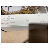 LOT OF 2 Hearth & Hand 21" Preserved Spring Grass and Flower Wreath - Hearth & Hand with Magnolia