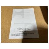 Giantex Dining Table Set for 2, Kitchen Table Set with Counter Height Dining Table