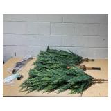 Costway 7.5 FT Pre-Lit Christmas Tree Hinged with 612 PE Branch Tips Timer & 540 Lights