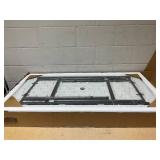 Costway 4 Feet Plastic Party Ice Folding Table