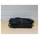 Costway 15 ft. Black Trampoline Safety Net Replacement Protection Enclosure Net