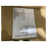 Costway 4 Drawer Black Floor Bathroom Storage Cabinet H:83.5 x W:30.0 x D:30.0 cm (Maybe Missing Hardware)