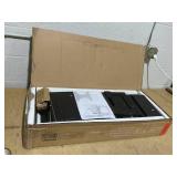 Costway 4 Drawer Black Floor Bathroom Storage Cabinet H:83.5 x W:30.0 x D:30.0 cm (Maybe Missing Hardware)