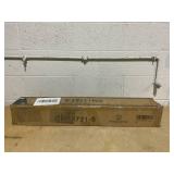 Goplus 5ft Artificial Christmas Tree, Unlit Christmas Pine Tree with 350 PVC Branch Tips, Foldable Metal Stand, Xmas Full Tree for Indoor Home Office Decor