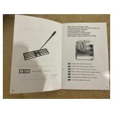 Toolsempire 46" x 10" Lawn Leveling Rake, Heavy Duty Landscape Rake with 67" Handle, Non-Slip Grip & Flat Head, Space-Saving Lawn Level Tool for Garden, Backyard, Golf Course & Sports Field(Black)