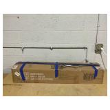 Costway Over The Toilet Storage Cabinet Double Door Bathroom Toilet Storage Organizer White Product Dimension: 34.5" x 7" x 38.5" (L x W x H) Hollow Size: 22.5" x 7" x 31.5"(L x W x H) (Maybe Missing 