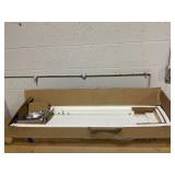 Costway Over The Toilet Storage Cabinet Double Door Bathroom Toilet Storage Organizer White Product Dimension: 34.5" x 7" x 38.5" (L x W x H) Hollow Size: 22.5" x 7" x 31.5"(L x W x H) (Maybe Missing 