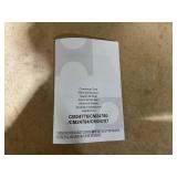 BreeBe - Prelit Slim Tree with 9 Lighting Effects  Artificial Christmas Tree