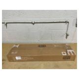 Giantex Slim Bathroom Cabinet, Narrow Storage Cabinet w/ 3-Level Adjustable Shelf & Anti-toppling Design, Freestanding Floor Corner Toilet Paper Organizer for Bathroom, Living Room (Rustic Brown) 7"D 