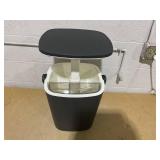 Kadehome 16 qt. Patio Cooler with Bottle Opener and Lift Top Lid for Camping Poolside