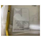 Costway Nesting Coffee Table Modern Set of 2 Marble Coffee Side Table 20.0 In. L X 20.0 In. W X 20.0 In. H (Maybe Missing Hardware)