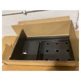 Costway 2PCS Outdoor Wicker Flower Pot 22.5