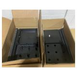 Costway 2PCS Outdoor Wicker Flower Pot 22.5