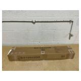 Costway 60-Inch Foldable Bed Rail Swing Down Baby Bed Guard Rail with Adjustable Safety Strap 60" x 13.5" x 16.5"