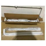 Costway 60-Inch Foldable Bed Rail Swing Down Baby Bed Guard Rail with Adjustable Safety Strap 60" x 13.5" x 16.5"