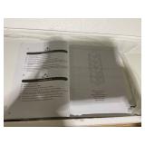 Costway 5-Tier Multifunctional Bathroom Floor Cabine Storage with 2 Drawers 12" x 12" x 57" (L x W xH)