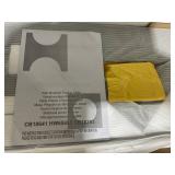 Giantex Wall Mounted Folding Table, 31.5" x 23.5" Wood Murphy Desk Drop-Leaf Table, Space Saving Foldable Floating Desk, Wall Desk Fold Down for Small Spaces, Study, Bedroom, Bathroom (Gray)