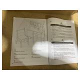 Costway Kids Study Desk And Chair Set With Chair Hutch And Storage Cabinet For 3+ Years Old-Pink