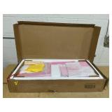 Costway Kids Study Desk And Chair Set With Chair Hutch And Storage Cabinet For 3+ Years Old-Pink