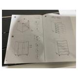 Giantex Drawers Cabinet Mobile Lateral Filing Organizer