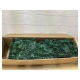 Goplus 9ft Artificial Pre-lit Christmas Tree Premium Spruce Hinged Tree with 700 LED Lights and Solid Metal Stand, UL-Certified Transformer