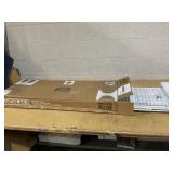 Costway Wall Mounted Adjustable Closet Organizer Custom Metal Closet (Maybe Missing Rods)