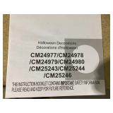 Boyel Living - 7.2FT Halloween Animatronic Sound-Activated Scary Groom - Black