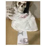 Boyel Living 7.2 ft Halloween Animatronic Standing Bride Haunted House Decoration