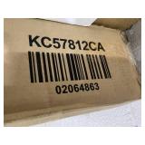 LOT OF 2 Costway Wooden Kitchen Chairs with Cane Back Rubber Wood Frame and Padded Seat