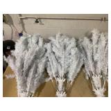 Costway 8-ft White Artificial Christmas Tree