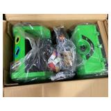 OLAKIDS Ride on Car, Recycling Garbage Truck Electric Vehicle with Music, Horn, Warning Lights, Recycling Accessories Included, Toddlers Battery Powered Trash Toy for Boys Girls (Green) (Maybe Missing