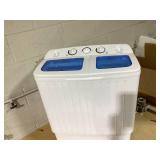 Giantex 20 lbs Washer Spain Spinner Portable Washing Machine, Blue+ White