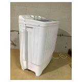 Giantex 20 lbs Washer Spain Spinner Portable Washing Machine, Blue+ White