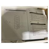 LOKO Tall Bathroom Storage Cabinet, Wooden Slim Bathroom Cabinet with Anti-toppling Device, Tall Narrow Storage Cabinet with 2 Removable Drawers, White 12"D x 12"W x 57"H