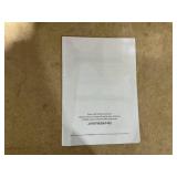 Costway 2 Door 1 Shelf White Storage Cabinet 100 x 36 x 20cm